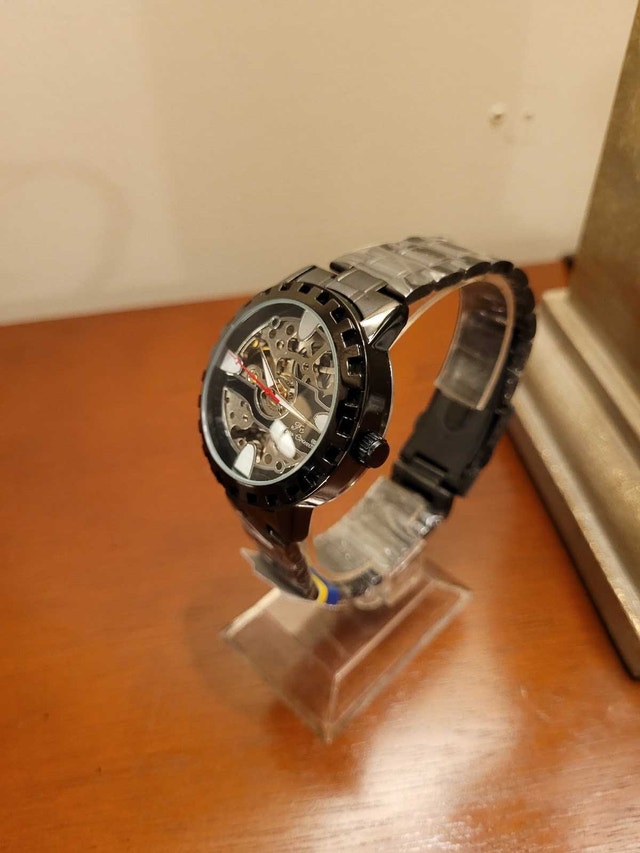 Brand New Black Automatic Men’s FC Free Crane Watch - photo 2