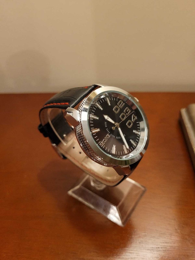 Brand New Skone Black and Silver Men's Watch - photo 3