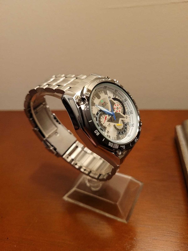 Brand New Silver Weide Sport Men's Fashion watch with Box - photo 4