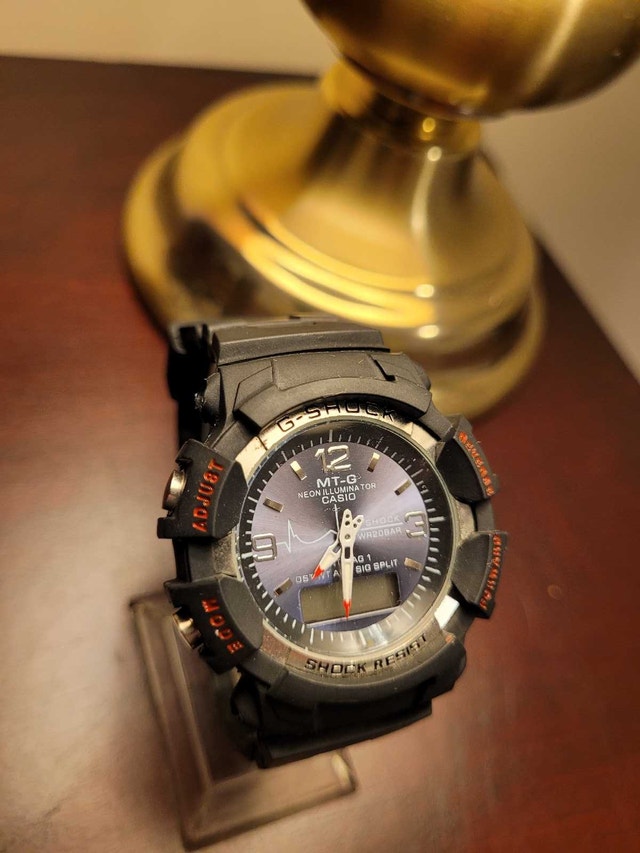 Rare G-Shock MT-G Neon Illuminator Casio Men's Watch - photo 2