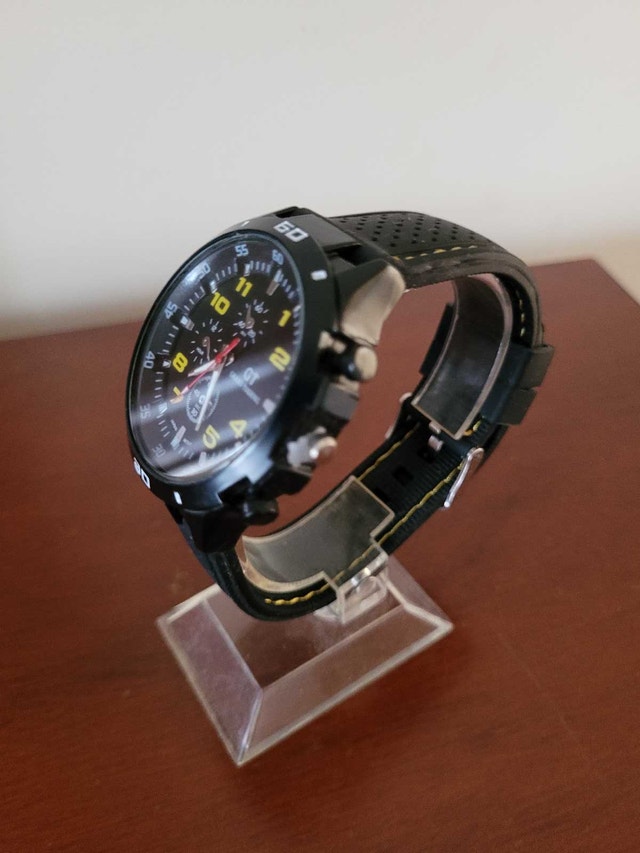 Brand New Black and Yellow GT Grand Touring Men's Watch - photo 2