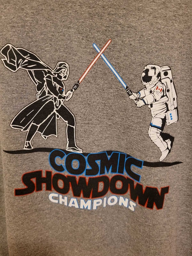Brand New Men's Star Wars Cosmic Showdown Champions T shirt - photo 3