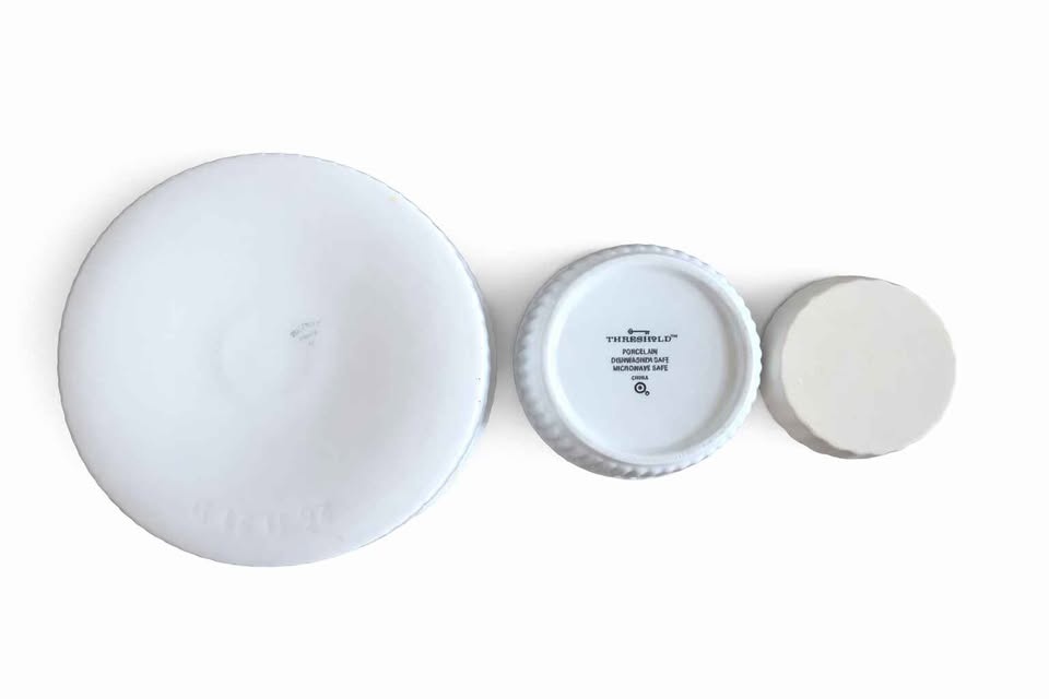 White Porcelain Ramekin Set - photo 2