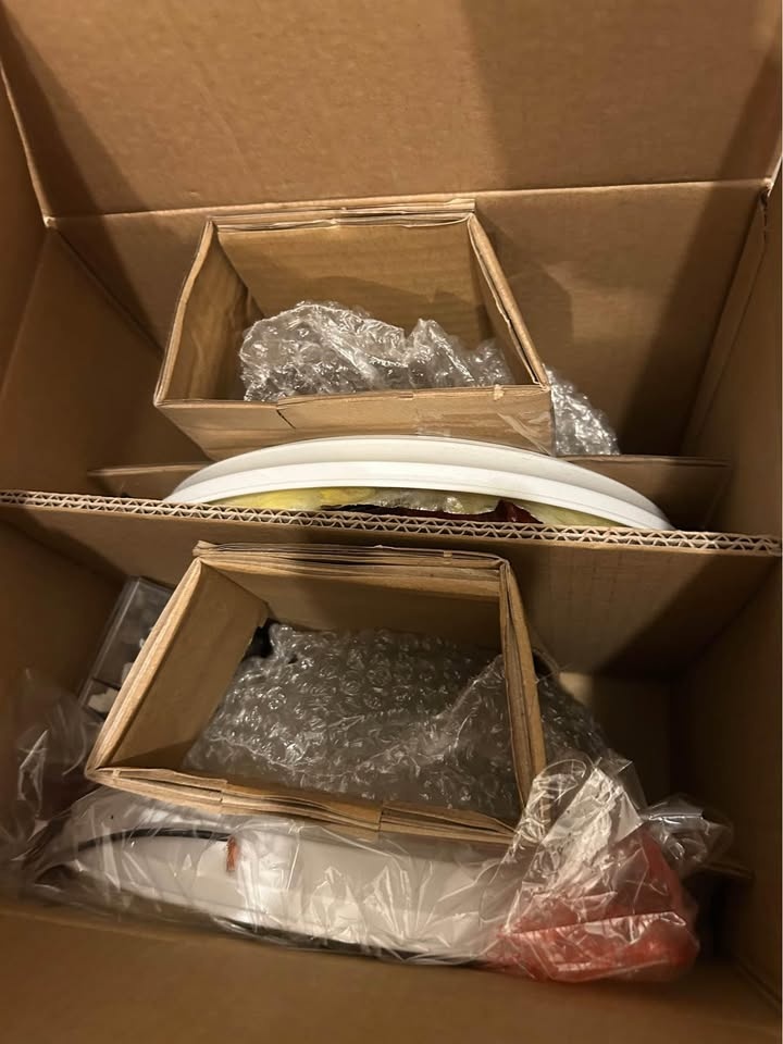 2 pack 11 inch frosted flush mount lights - photo 2