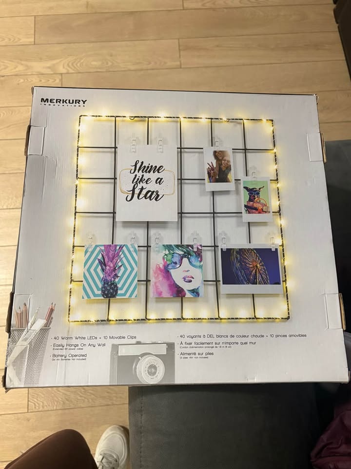 LED photo clip grid - photo 2
