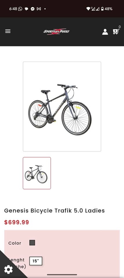 Genesis Trafik 5.0 Ladies Bike - photo 2