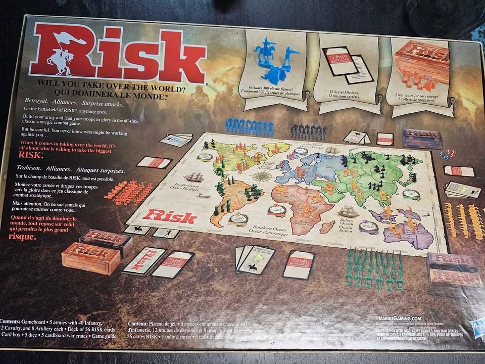 Risk Board Game - photo 2