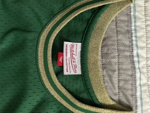 Small Larry Bird Celtics Chinese New Year Mitchell & Ness Jersey - photo 3