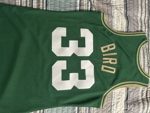 Small Larry Bird Celtics Chinese New Year Mitchell & Ness Jersey - photo 4