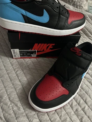 Nike Jordan 1 Low UNC to Chicago Women’s 11/Men’s 8.5 - photo 2