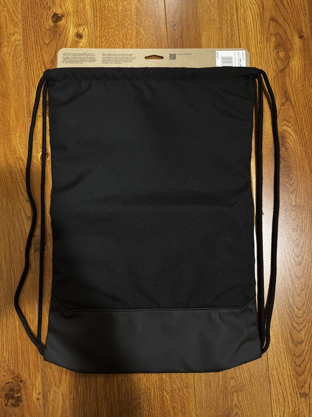 Black Nike Drawstring Bag - photo 2