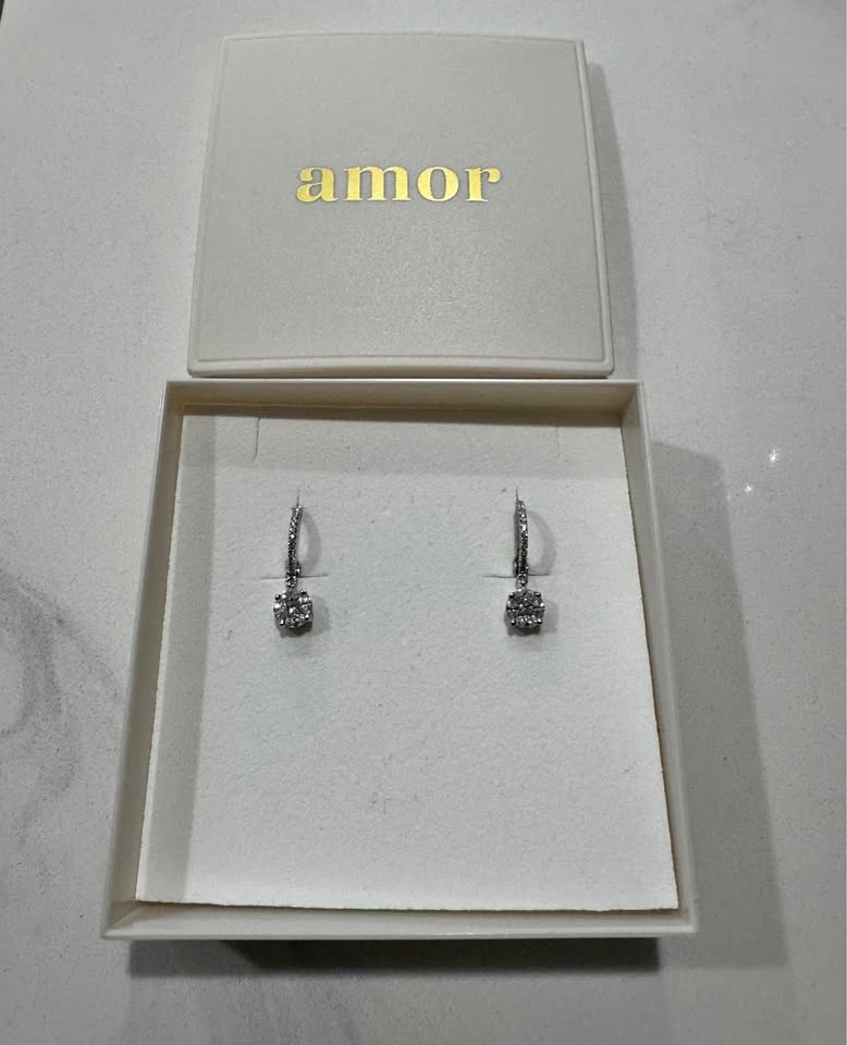 EFFY 18k White Gold Earrings