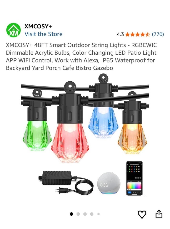 32FT Patio Lights - photo 3