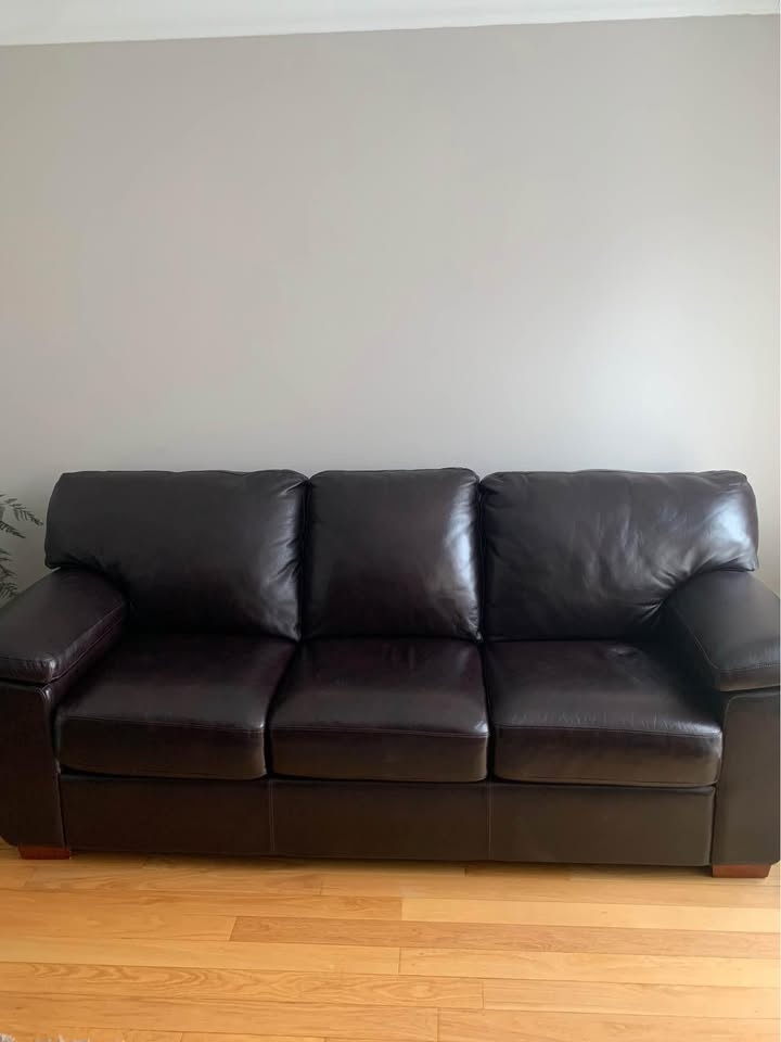 Leather Couch - photo 2