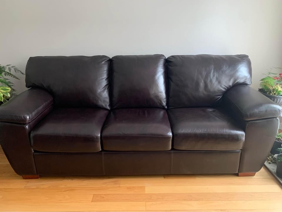 Leather Couch - photo 3