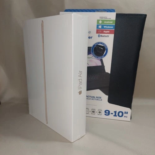 Apple iPad Air 2 – 128GB – Wi-Fi + Cellular – Gold (SEALED) + Bl