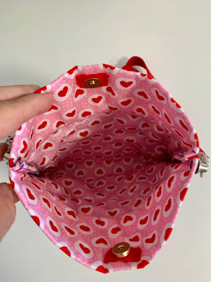 Handcrafted Crossbody Denim Bag - photo 3