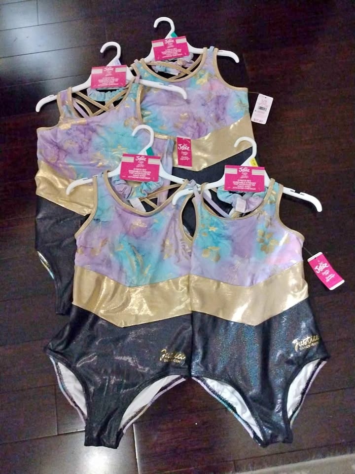 Brand New Justice Dance Gymnastics Outfits Size 10 & 16-18 Yrs