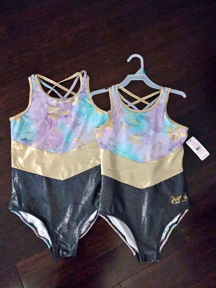 Brand New Justice Dance Gymnastics Outfit Size 12-14 Yrs