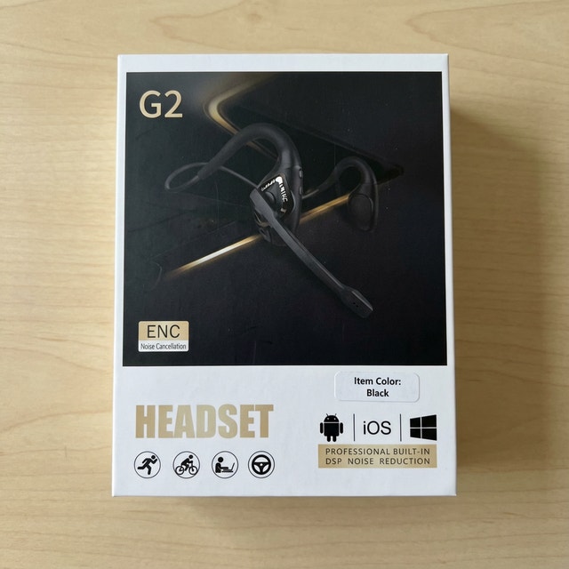 G2 Open-Ear Air Conduction Bluetooth Headset - photo 3