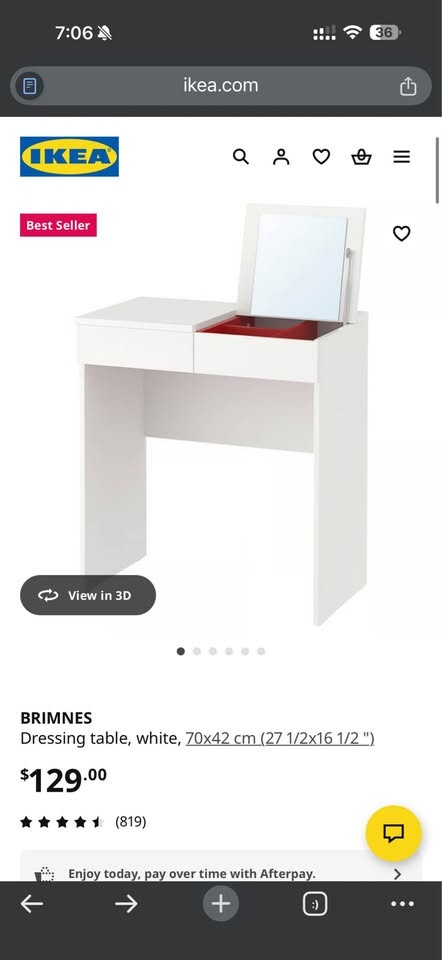 Moving Sale！IKEA BRIMNES Dressing Table - photo 2