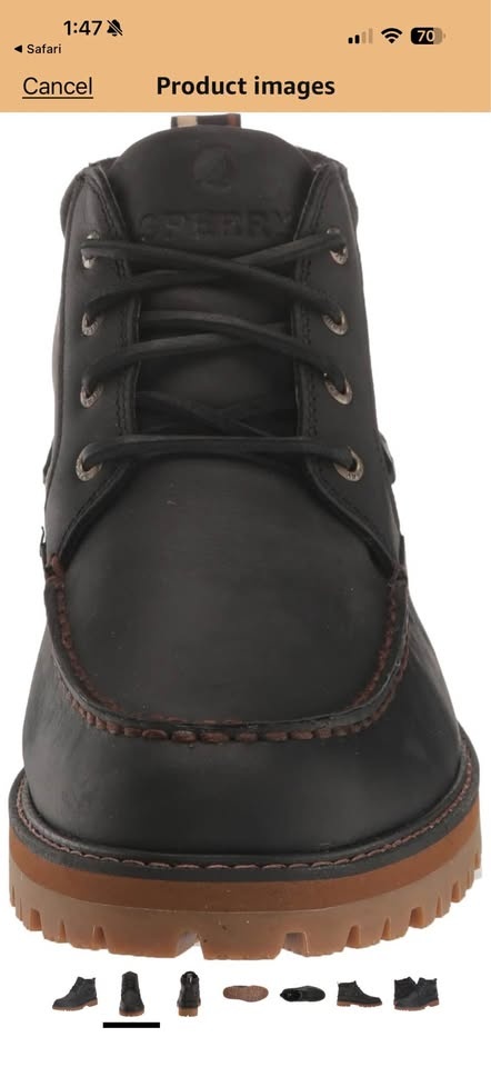 Sperry Men’s A/O Lug Chukka Boot Size 9.5 - photo 2