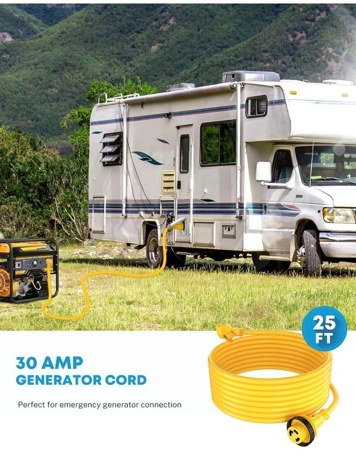 Kohree 25' RV Power Extension Cord 30 Amp - photo 5