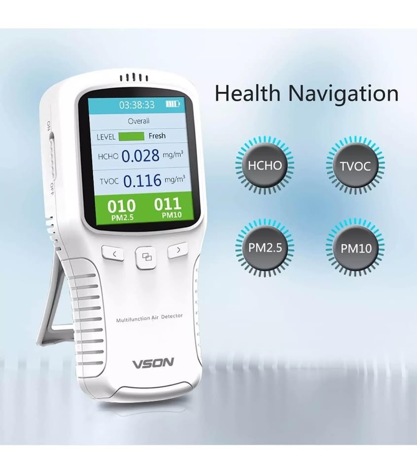 Air Quality Monitor,Formaldehyde Detector,Temperature - photo 4