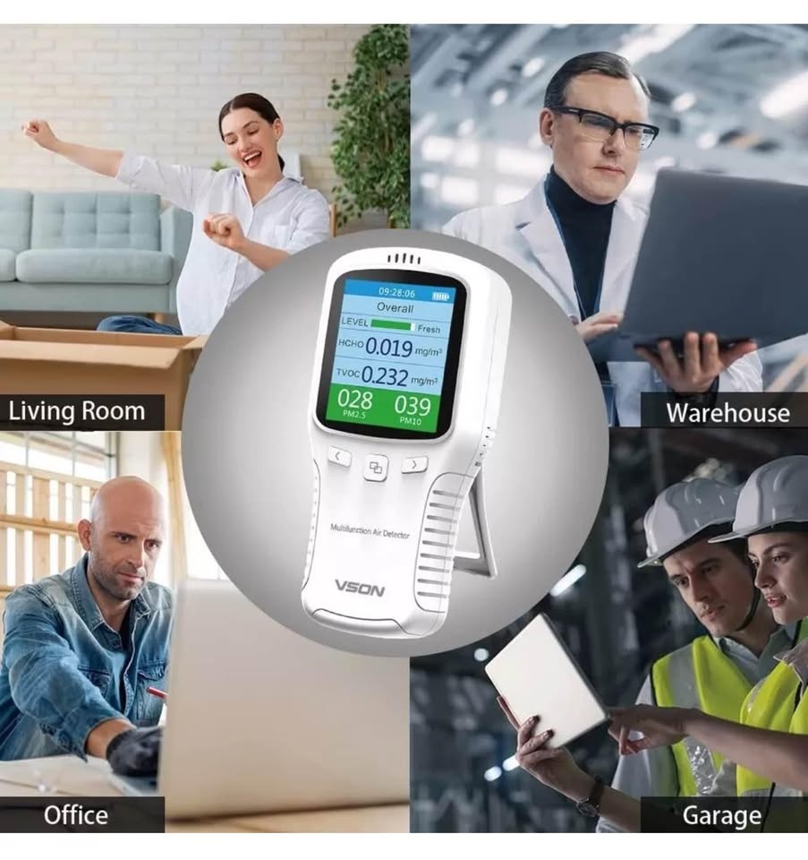 Air Quality Monitor,Formaldehyde Detector,Temperature - photo 5