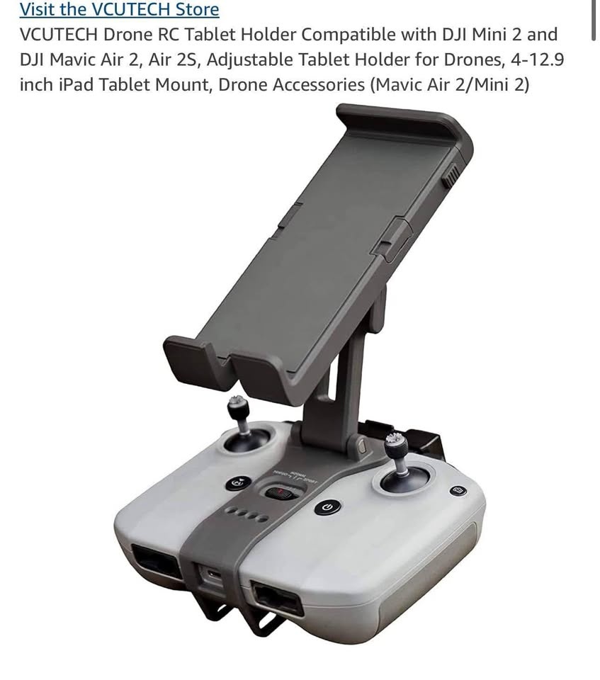 Drone Remote Tablet Holder
