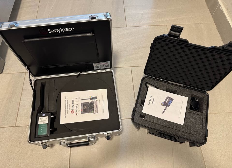 50M Sewer Camera + 512Hz Locator (Full Kit) – Commercial Grade