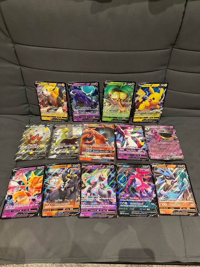 Pokemon Jumbo Card Collection + Binder