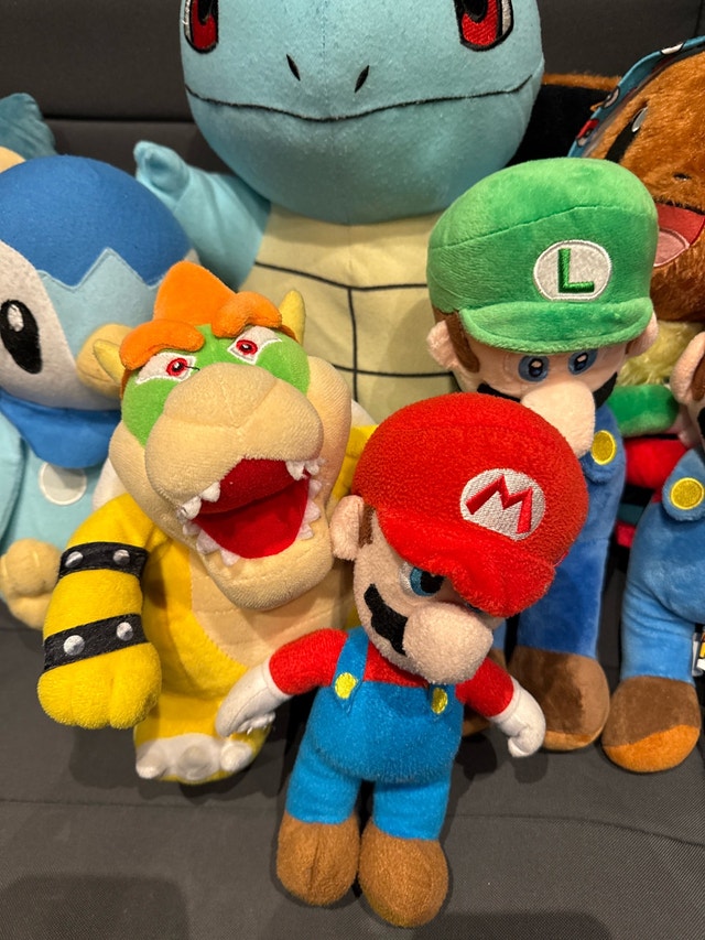 Pokemon and Mario Plush Toys - photo 3