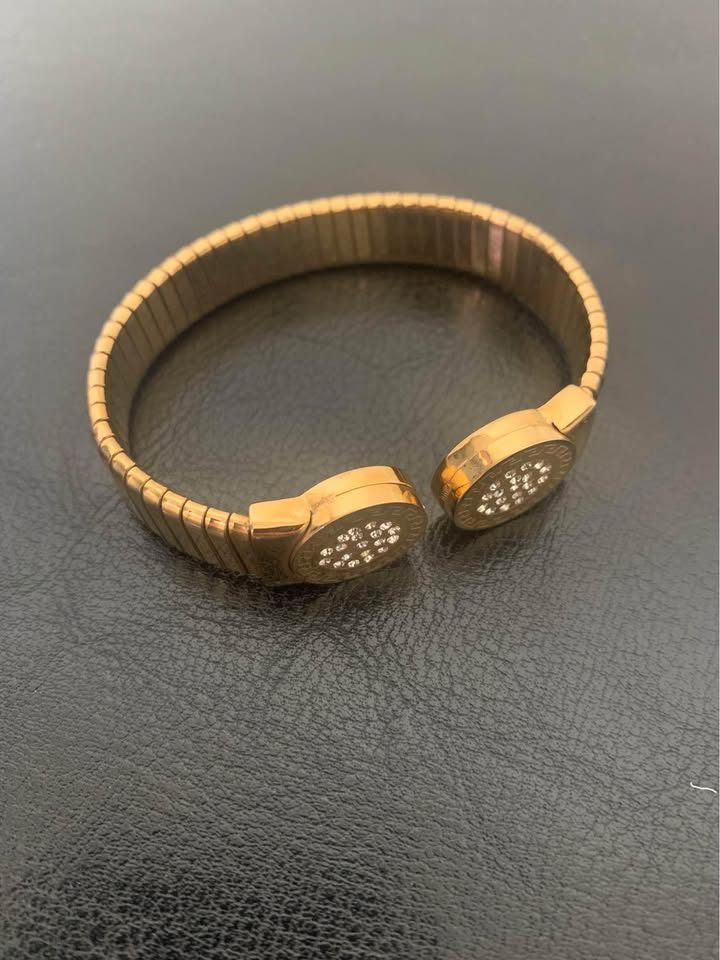 Rose Gold Plated Bangle - photo 2