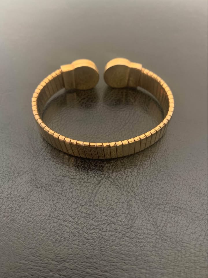 Rose Gold Plated Bangle - photo 3