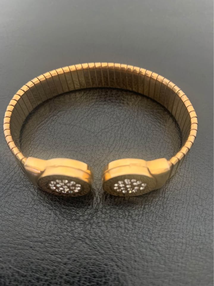 Rose Gold Plated Bangle - photo 4