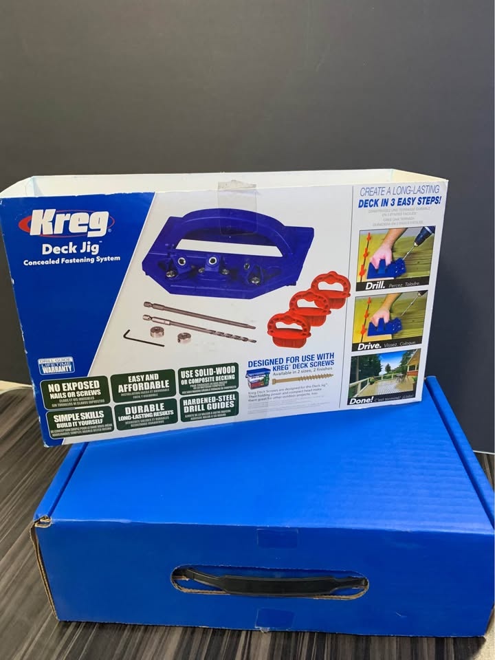 Kreg Deck Jig – Concealed Fastener System (NEW, Complete Kit) - photo 2