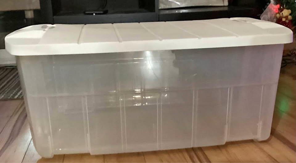 Big Clear Tub