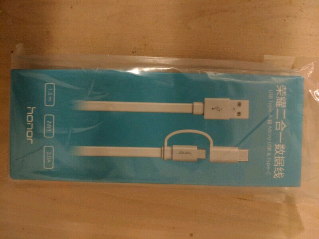 Huawei honor 2 in 1 cable