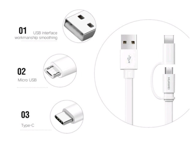 Huawei honor 2 in 1 cable - photo 3