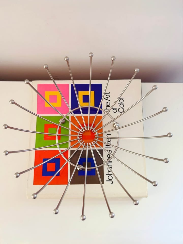 Mid-Century Modern Sputnik-Style Chrome Fruit Bowl - photo 3