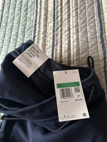 🔥NWT🔥 Nike Tech Fleece Joggers Obsidian Black Men's XL - photo 4