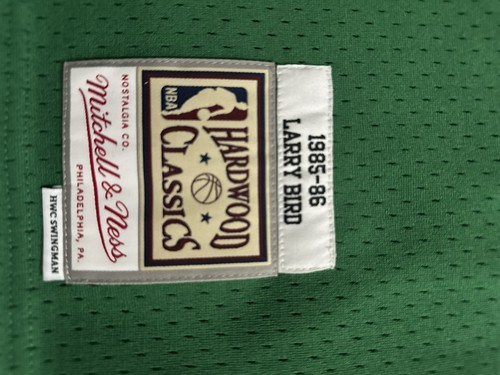 Larry Bird Celtics Chinese New Year Jersey Men Small - photo 2