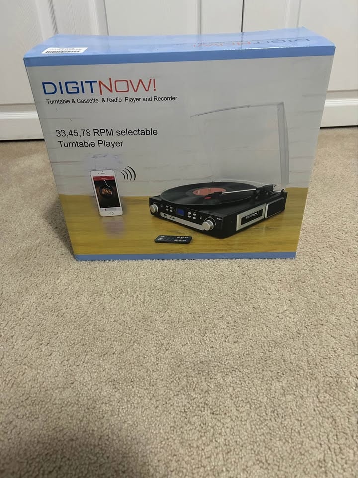Digitnow Bluetooth Record Player/Cassette Player - photo 2