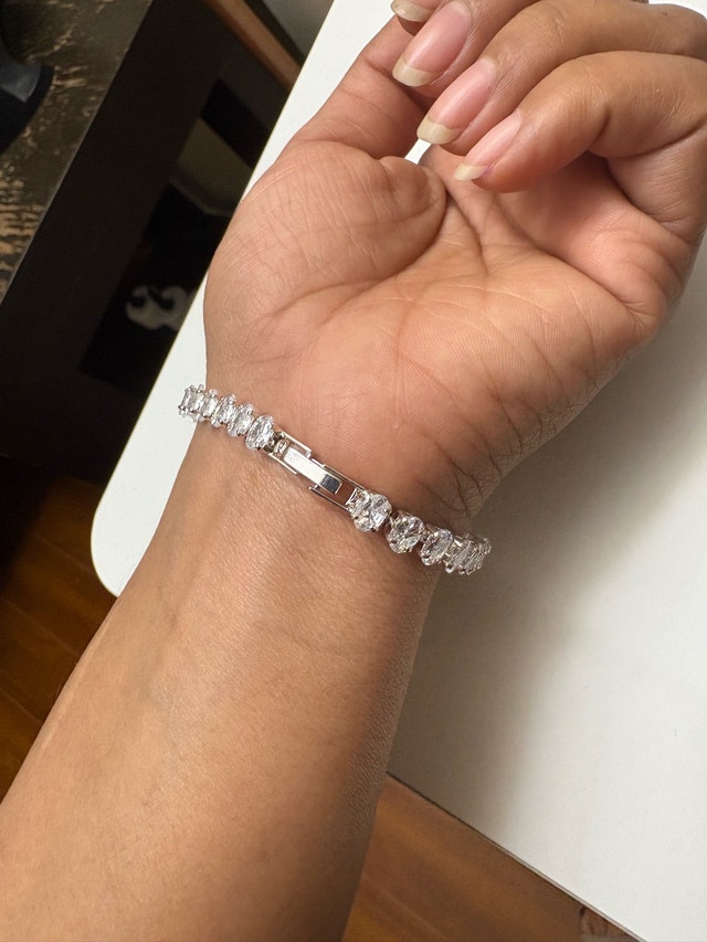 Premium Plated Bracelet & Earring Set - photo 2