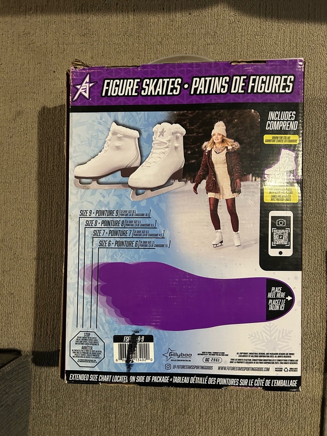 FS Figure Skates with Fur Collar - Women - White - photo 3