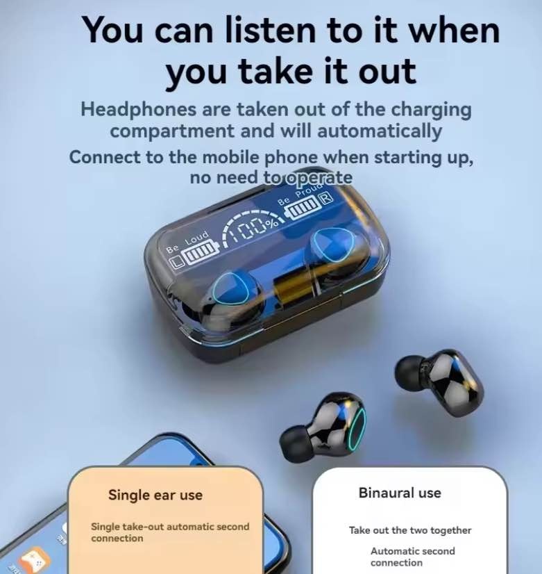 Gaming headphones built in battery bank - photo 4