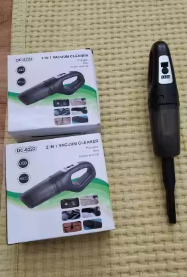 Mini wireless portable vacuum cleaner for car or home - photo 2