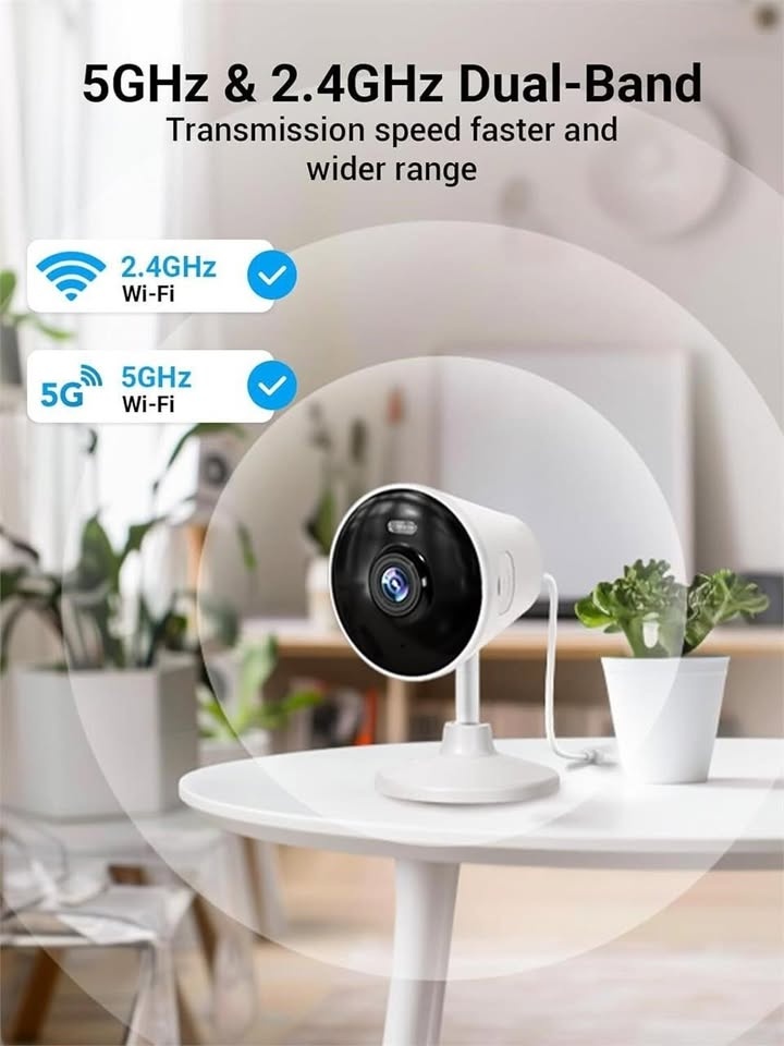 5G & 2.4G Indoor/Outdoor Security Camera for Home - photo 2