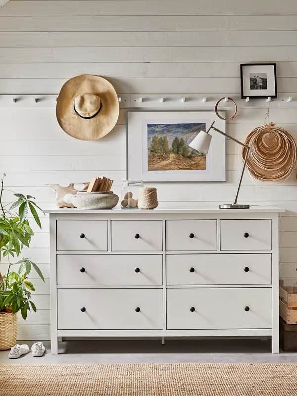 IKEA HEMNES 8-Drawer Dresser – White
